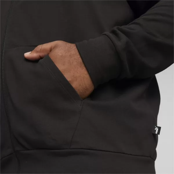 Moški pulover PUMA BETTER ESSENTIALS FZ HOODIE 675979-01 ČRNA 