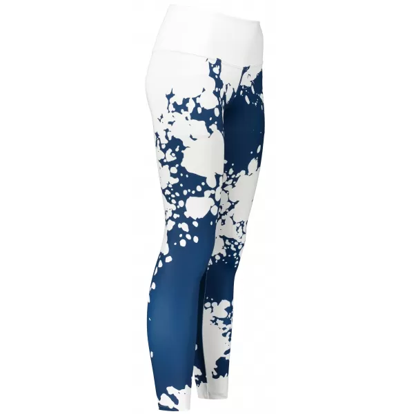  Ženske dolge premium pajkice ALTISPORT VOJ/ALW012LEG01 BELA/MODRA 