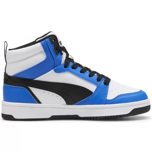 Otroški čevlji PUMA REBOUND V6 MID JR 393831-06 BELA 