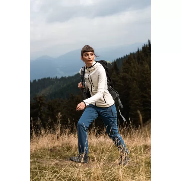  Ženske nepremočljive zunanje hlače NORDBLANC PEACEFUL NBFPL7961 MODRA 