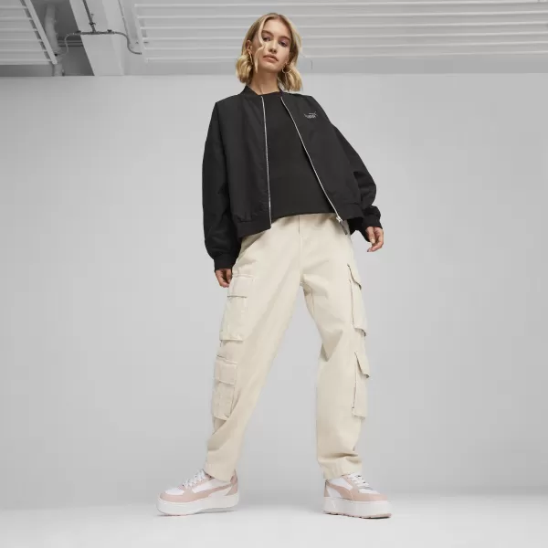  Ženska jakna PUMA STYLE JACKET 623687-01 ČRNA 