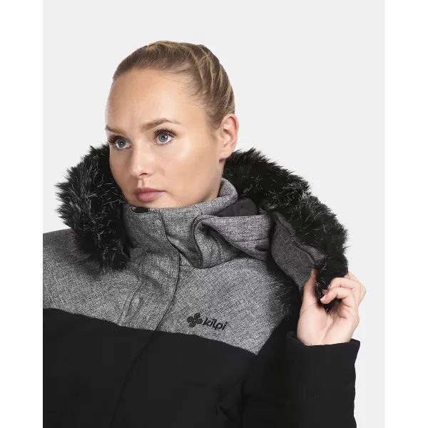  Ženski zimski plašč KILPI KETRINA-W UL0129KI ČRNA 