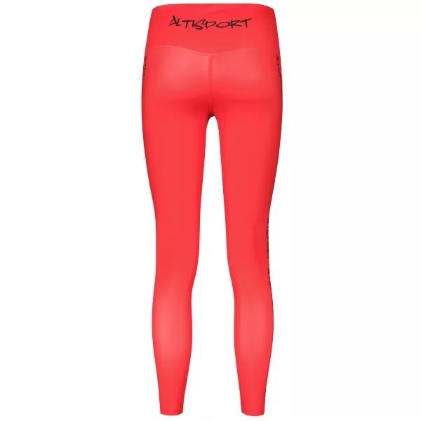  Ženske dolge premium pajkice ALTISPORT VOJ/ALW021LEG01 RDEČA 