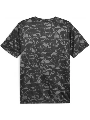 Moška majica s kratkimi rokavi PUMA TRAIN FAV AOP TEE 525169-01 ČRNA