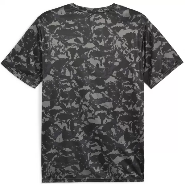  Moška majica s kratkimi rokavi PUMA TRAIN FAV AOP TEE 525169-01 ČRNA 