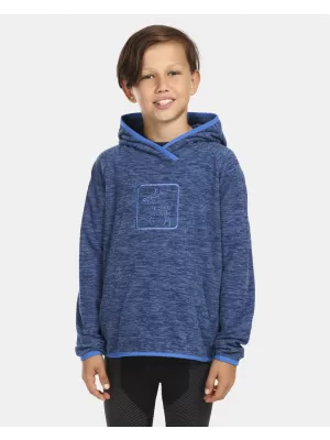 Flis pulover za fante KILPI FLOND-JB UJ0207KI TEMNO MODRA