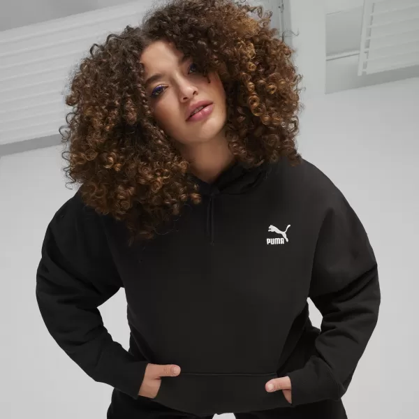  Ženski pulover PUMA BETTER RELAXED HOODIE 624227-01 ČRNA 