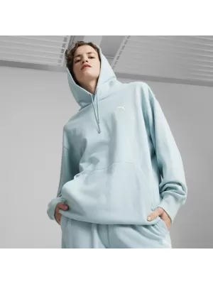 Pulover PUMA BETTER CLASSICS HOODIE 624241-22 MODRA