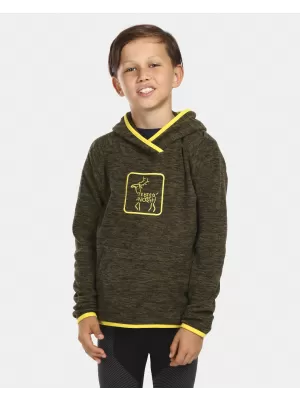 Flis pulover za fante KILPI FLOND-JB UJ0207KI ZELENA
