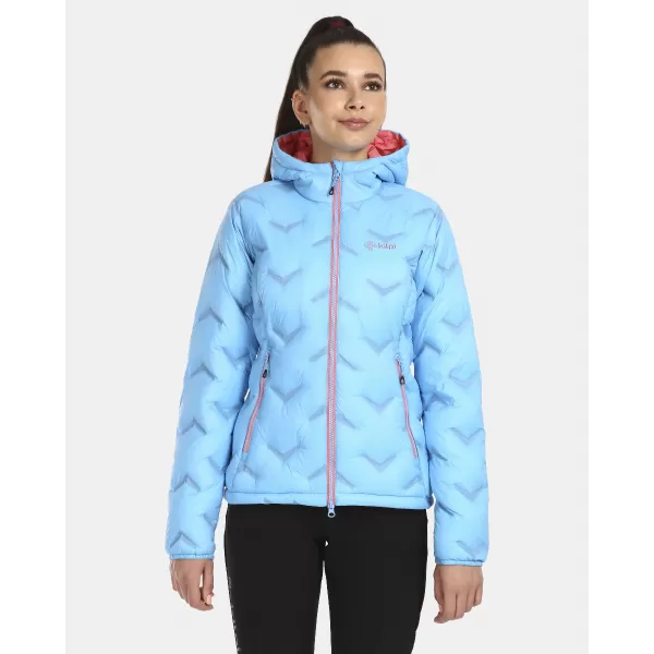  Ženska puhovka KILPI ALBERTA-W UL0134KI MODRA 