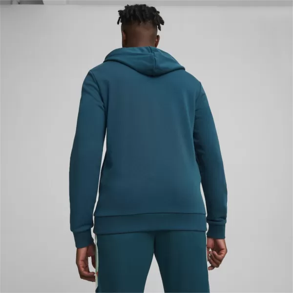 Moški pulover PUMA NJR CREATIVITY LOGO HOODY 658955-13 MODRA 