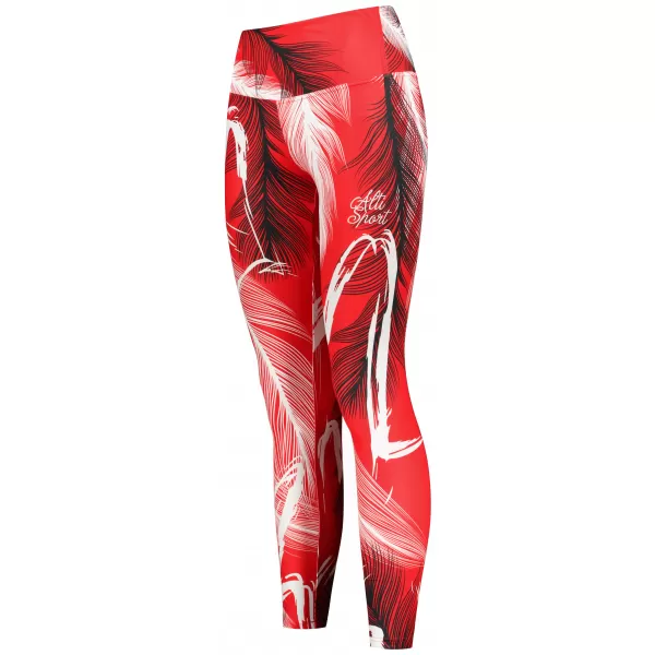  Ženske dolge premium pajkice ALTISPORT VOJ/ALW001LEG01 RDEČA 