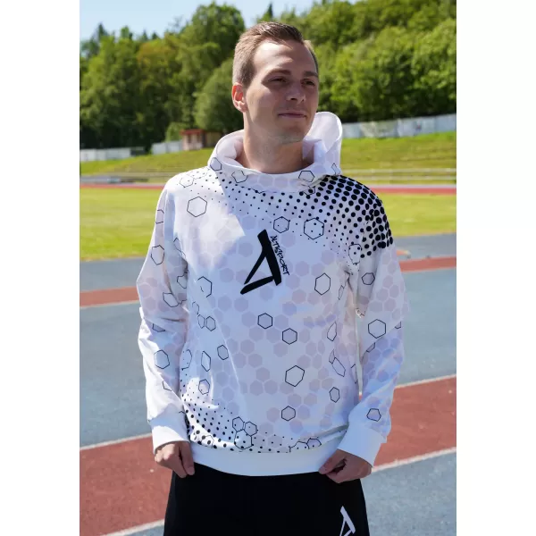  Moški vrhunski funkcionalni pulover ALTISPORT VOJ/ALM005MI01 BELA 
