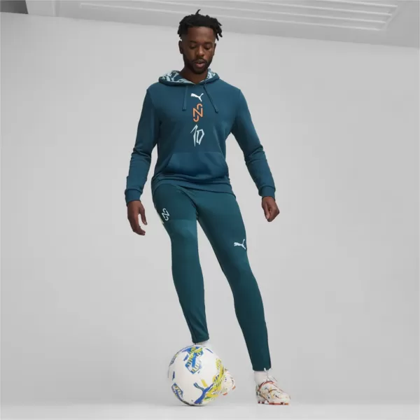  Moški pulover PUMA NJR CREATIVITY LOGO HOODY 658955-13 MODRA 