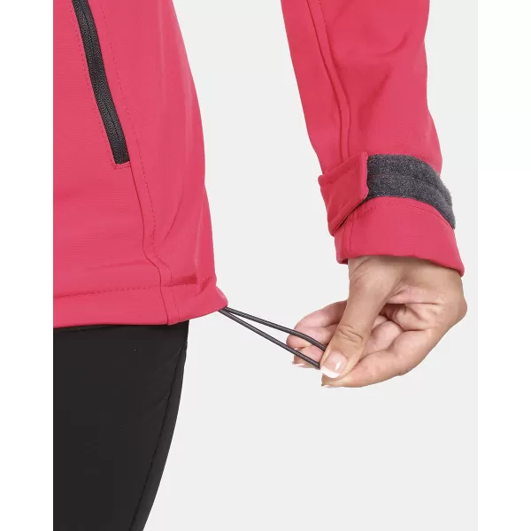  Ženska softshell jakna KILPI RAVIA-W UL0124KI ROZA 