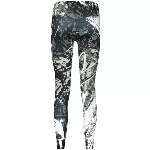  Ženske dolge premium pajkice ALTISPORT VOJ/ALW018LEG01 ČRNO-BELO 