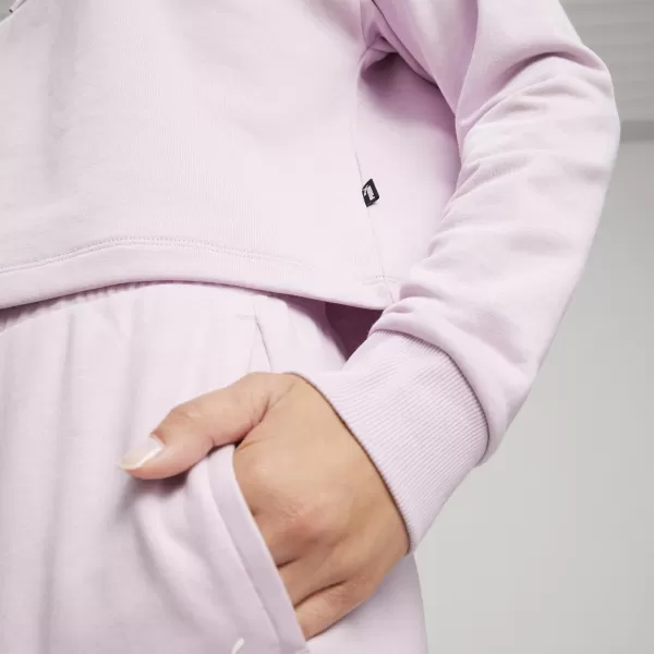  Ženski pulover PUMA ESS CROPPED LOGO HOODIE TR 586870-60 ROZA 