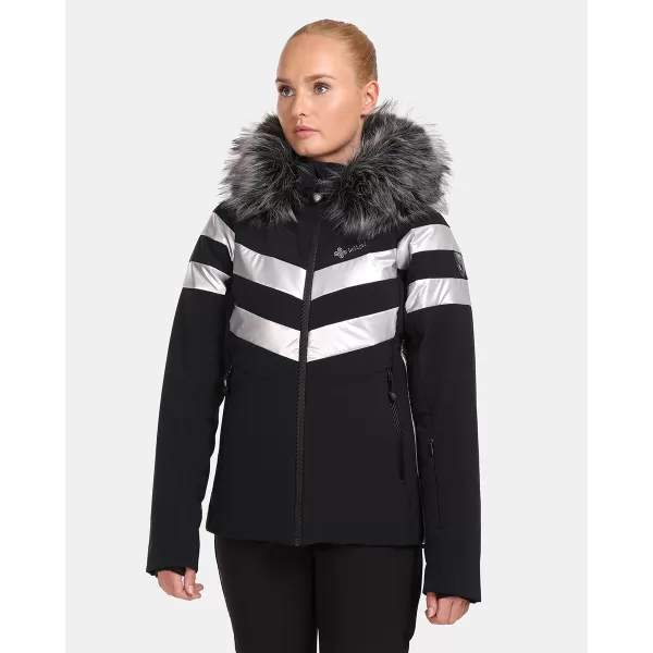  Ženska smučarska jakna KILPI LTD ASTER-W UL0141KI ČRNA 