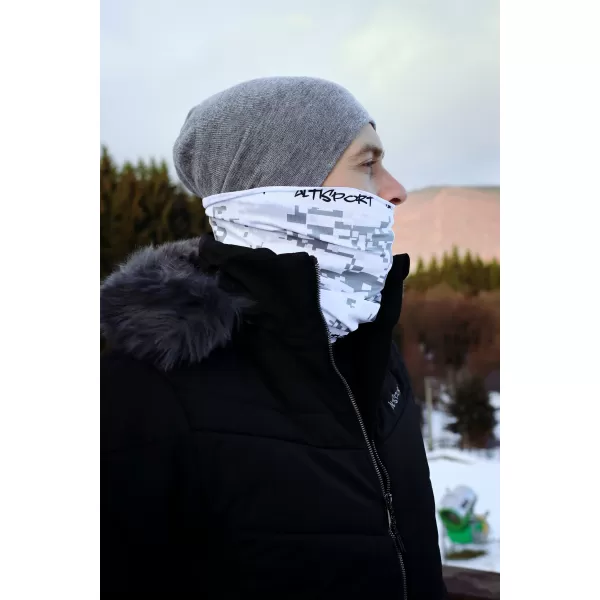  Kravata ALTISPORT VOJ/ALU011NAK01 BELO SIVA 