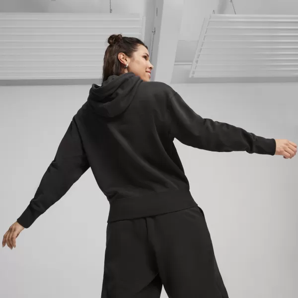  Ženski pulover PUMA BETTER RELAXED HOODIE 624227-01 ČRNA 
