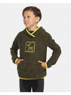Flis pulover za fante KILPI FLOND-JB UJ0207KI ZELENA