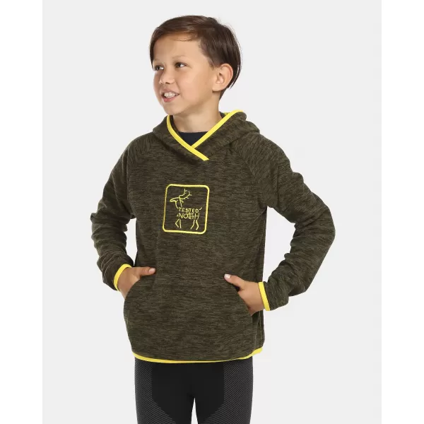  Flis pulover za fante KILPI FLOND-JB UJ0207KI ZELENA 