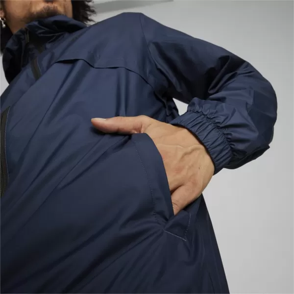  Moška vetrovka PUMA ESS SOLID WINDBREAKER 847484-14 MODRA 