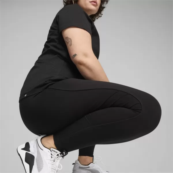  Ženske pajkice PUMA HER HIGH-WAIST LEGGINGS 677890-01 ČRNA 