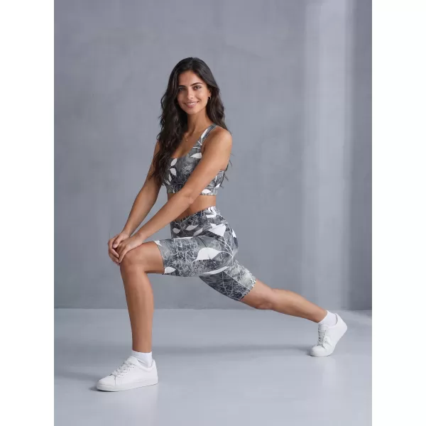  Ženske pajkice nad koleni premium ALTISPORT VOJ/ALW020LEG02 ČRNO-BELO 