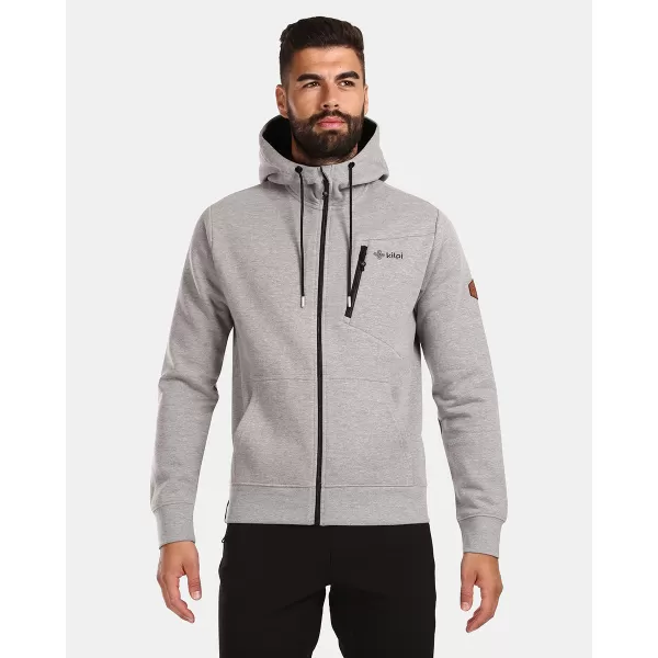  Moški pulover KILPI PREDA-M UM0216KI SVETLO SIVA 