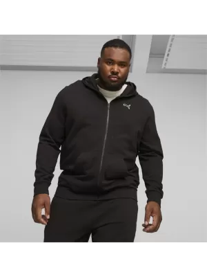 Moški pulover PUMA BETTER ESSENTIALS FZ HOODIE 675979-01 ČRNA
