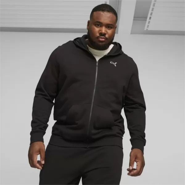  Moški pulover PUMA BETTER ESSENTIALS FZ HOODIE 675979-01 ČRNA 