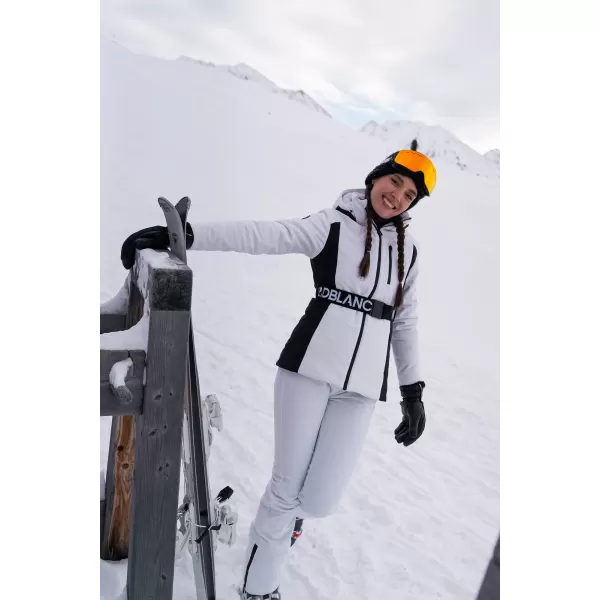  Ženske softshell hlače NORDBLANC PROFOUND NBWP7940 BELA 