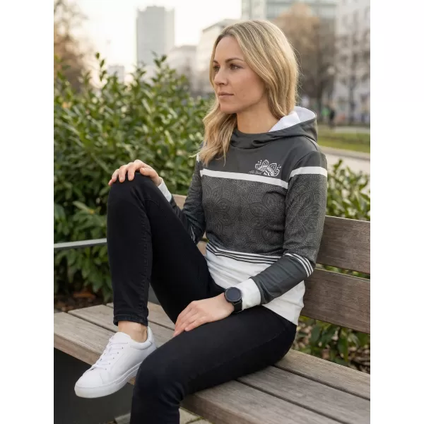  Ženski premium pulover ALTISPORT VOJ/ALW023MI01 SIVA 