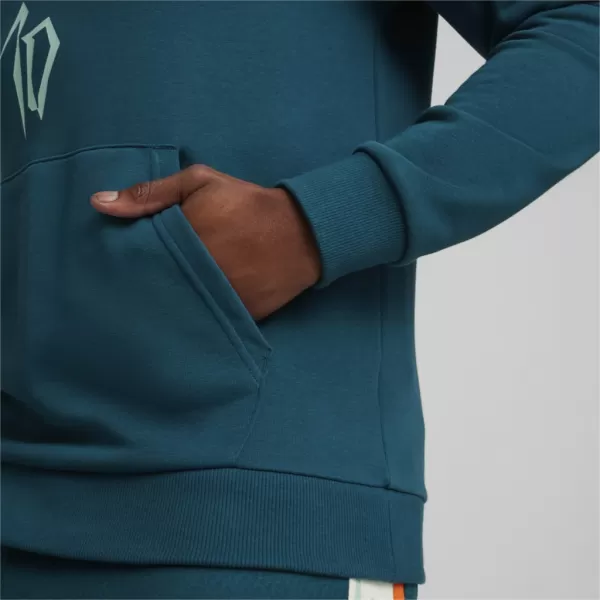  Moški pulover PUMA NJR CREATIVITY LOGO HOODY 658955-13 MODRA 