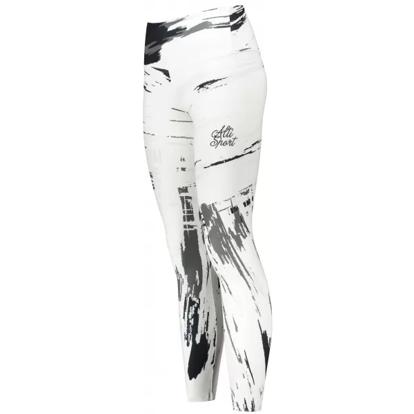  Ženske dolge premium pajkice ALTISPORT VOJ/ALW010LEG01 BELA 