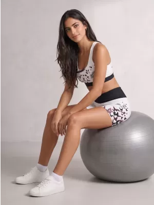 Ženske kratke premium pajkice ALTISPORT VOJ/ALW022LEG03 BELA