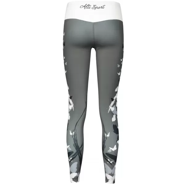  Ženske dolge premium pajkice ALTISPORT VOJ/ALW022LEG01 SIVA 