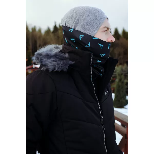  Kravata ALTISPORT VOJ/ALU013NAK01 ČRNA/SMARAGDNA 
