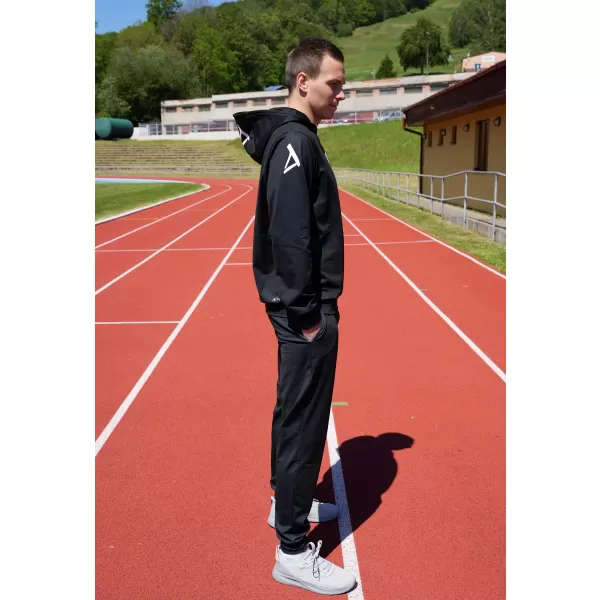  Unisex premium funkcionalne trenirke ALTISPORT VOJ/ALM013TEP01 ČRNA 