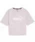 Ženska majica s kratkimi rokavi PUMA ESS CROPPED LOGO TEE 586866-60 VIJOLIČNA