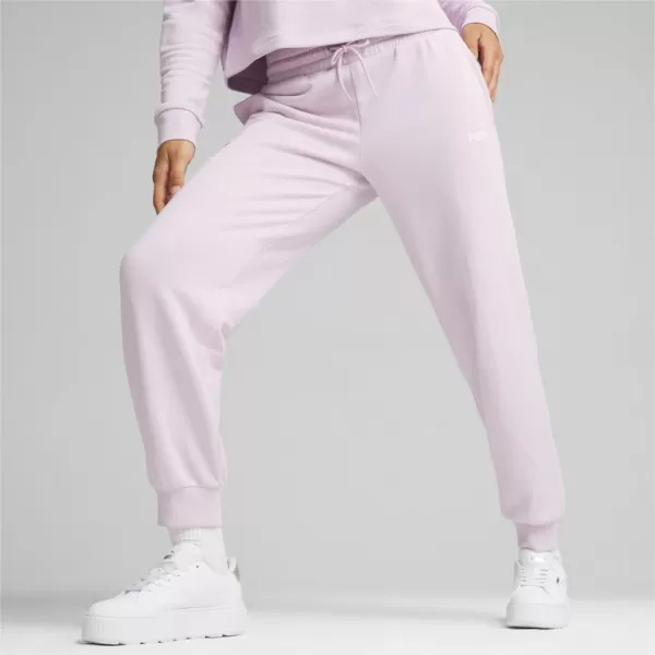  Ženske hlače PUMA ESS+ SMALL LOGO HW PANTS TR 678744-60 VIJOLIČNA 
