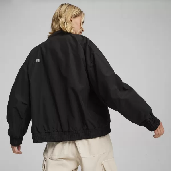  Ženska jakna PUMA STYLE JACKET 623687-01 ČRNA 