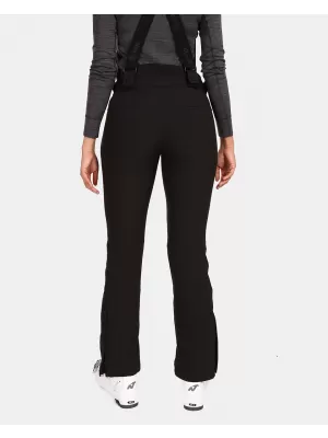 Ženske softshell smučarske hlače KILPI DIONE-W UL0408KI ČRNA