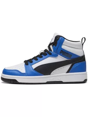 Otroški čevlji PUMA REBOUND V6 MID JR 393831-06 BELA