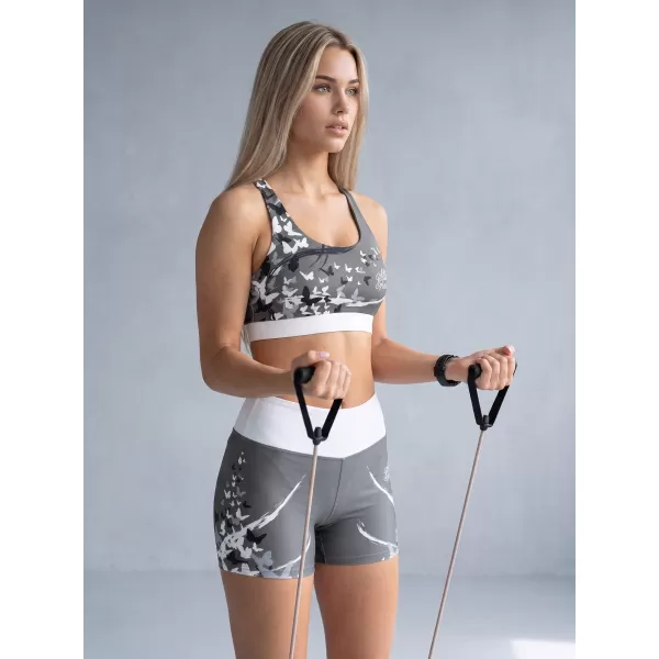  Ženske kratke premium pajkice ALTISPORT VOJ/ALW022LEG03 SIVA 