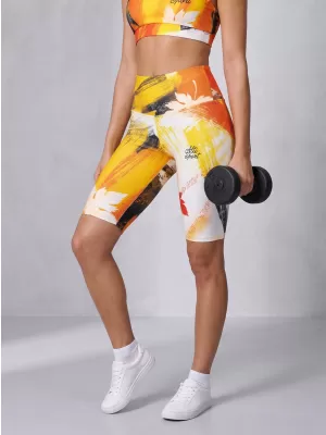 Ženske pajkice nad koleni premium ALTISPORT VOJ/ALW019LEG02 ORANŽNA