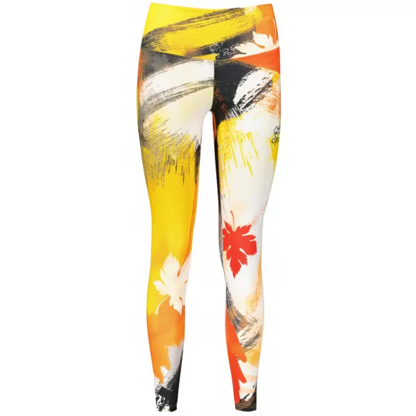  Ženske dolge premium pajkice ALTISPORT VOJ/ALW019LEG01 ORANŽNA 