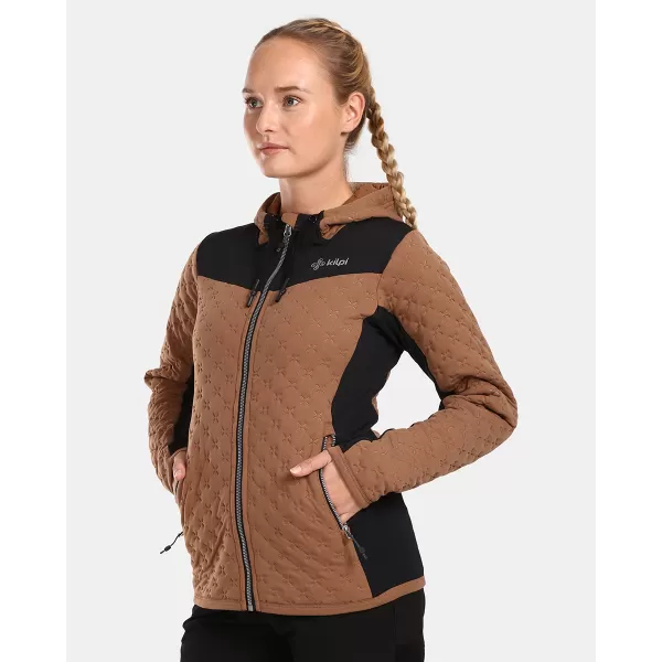  Ženski pulover KILPI NEVIA-W UL0213KI RJAVA 