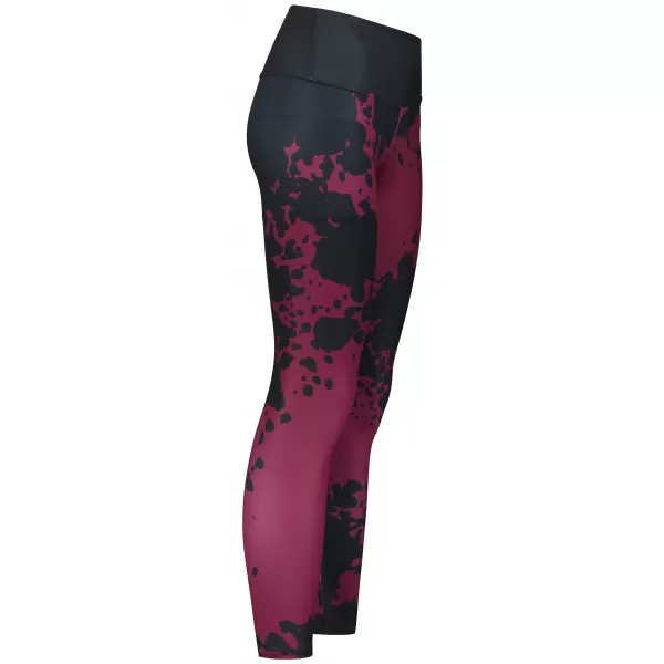  Ženske dolge premium pajkice ALTISPORT VOJ/ALW012LEG01 VIJOLIČNA/ČRNA 